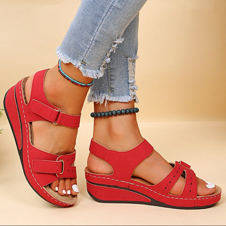 Dam Sandaler Kilklack Kardborre