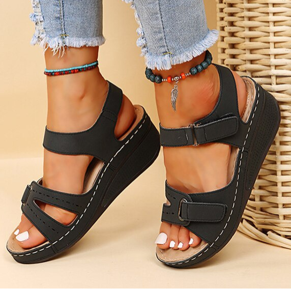 Dam Sandaler Kilklack Kardborre