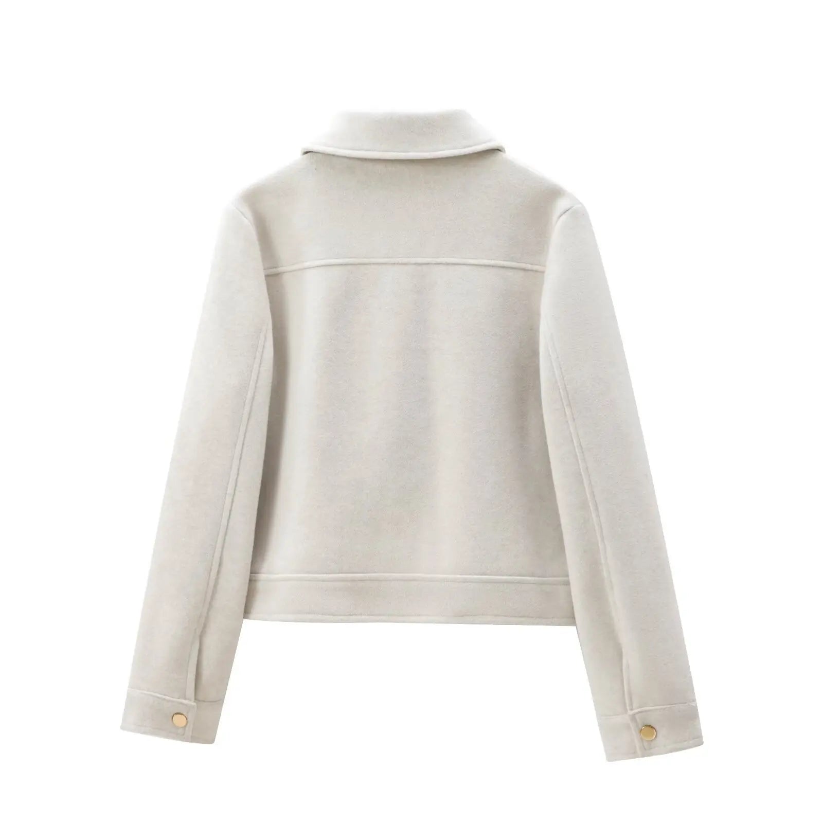 Dam Jacka Cropped Dragkedja