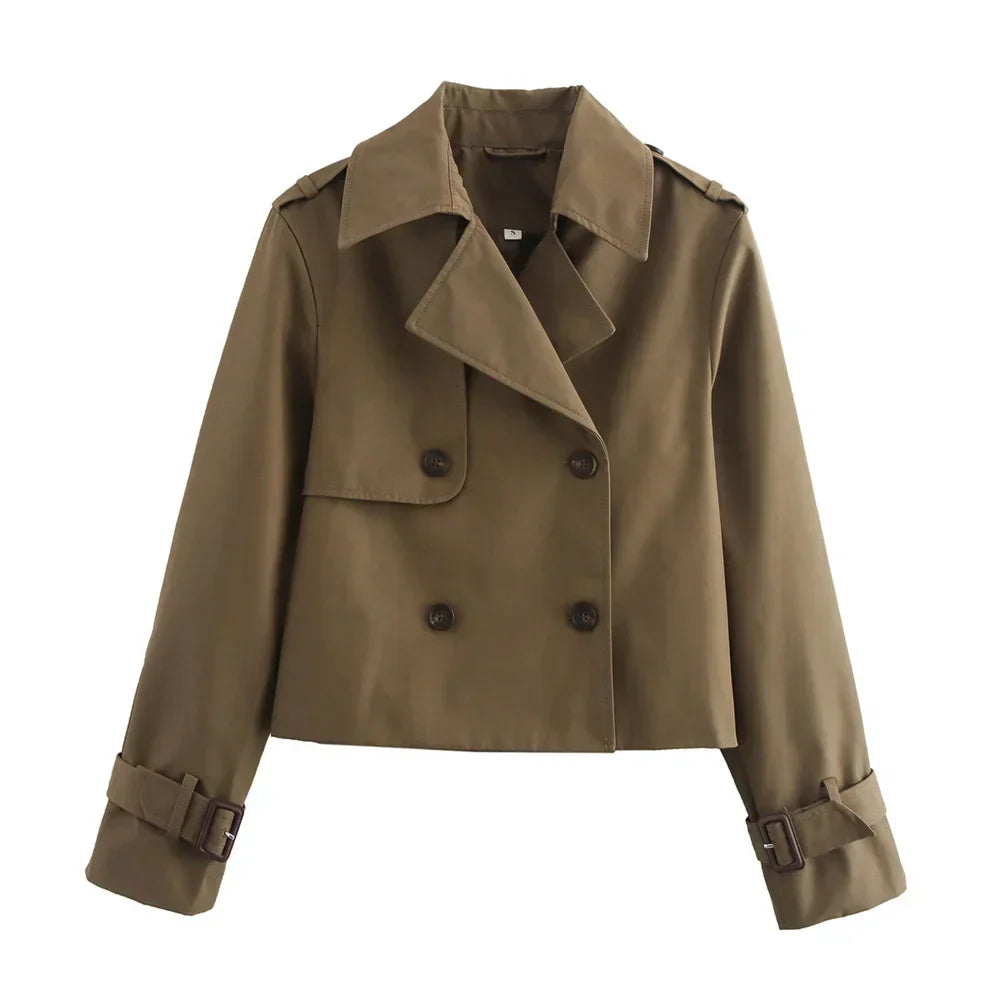 Dam Trenchcoat Cropped