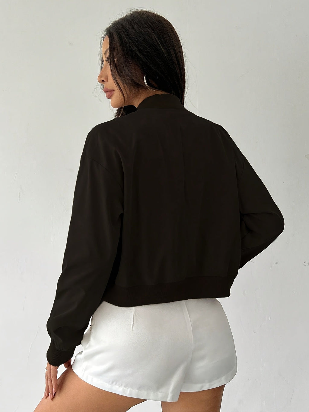 Dam Bomberjacka Oversized Cropped