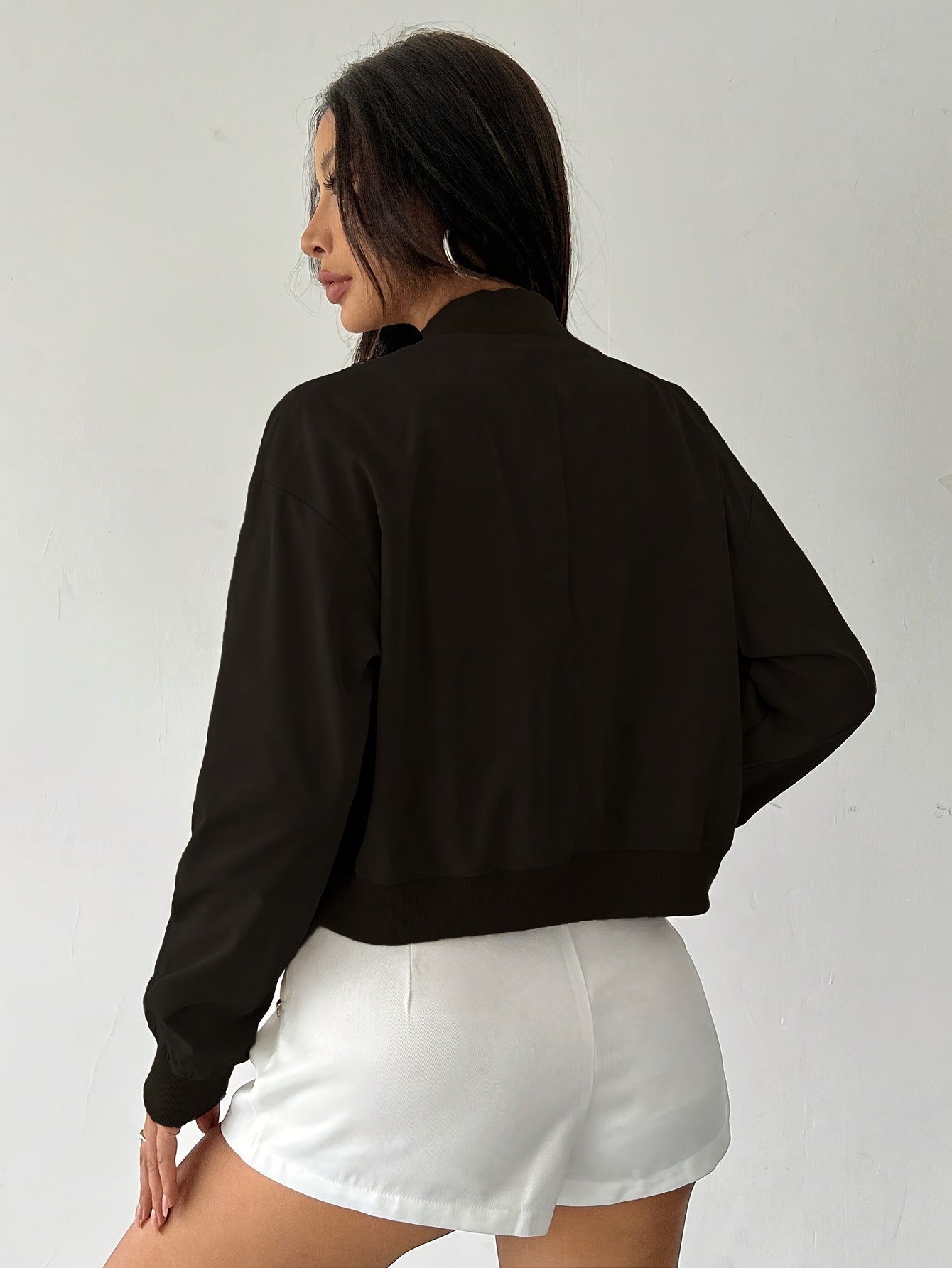 Dam Bomberjacka Oversized Cropped