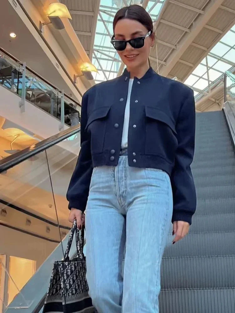 Dam Bomberjacka Cropped